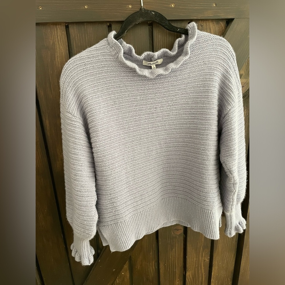 Madewell Light Purple/Lilac Knit Sweater